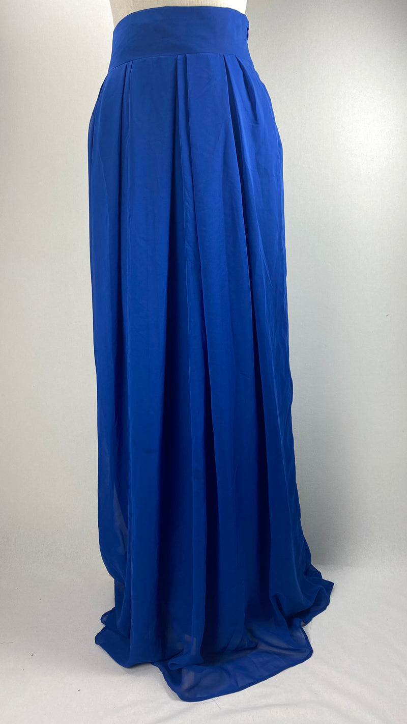 Flowy Maxi Skirt, Royal Blue