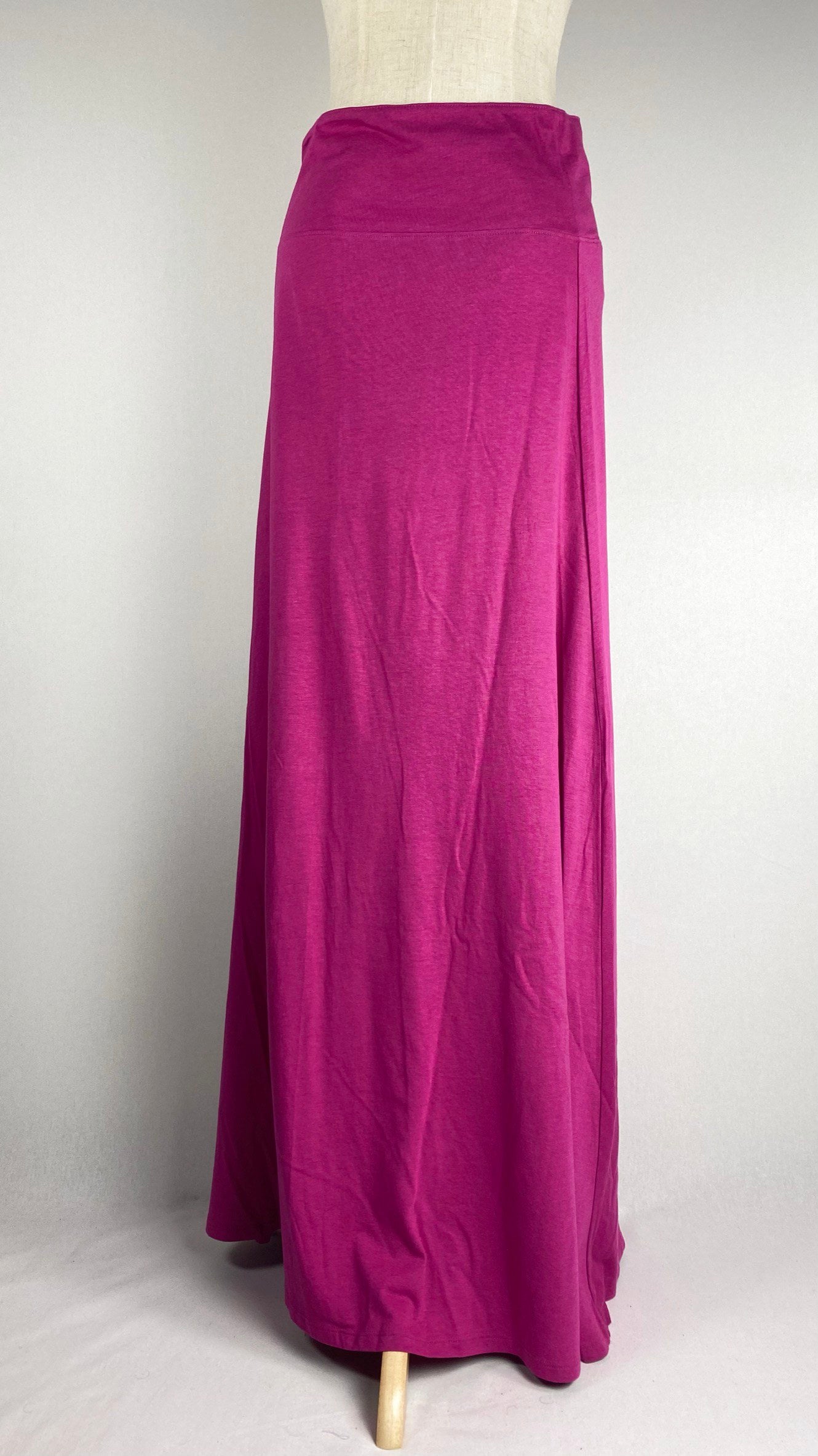 High Waist Maxi Skirt, Pink