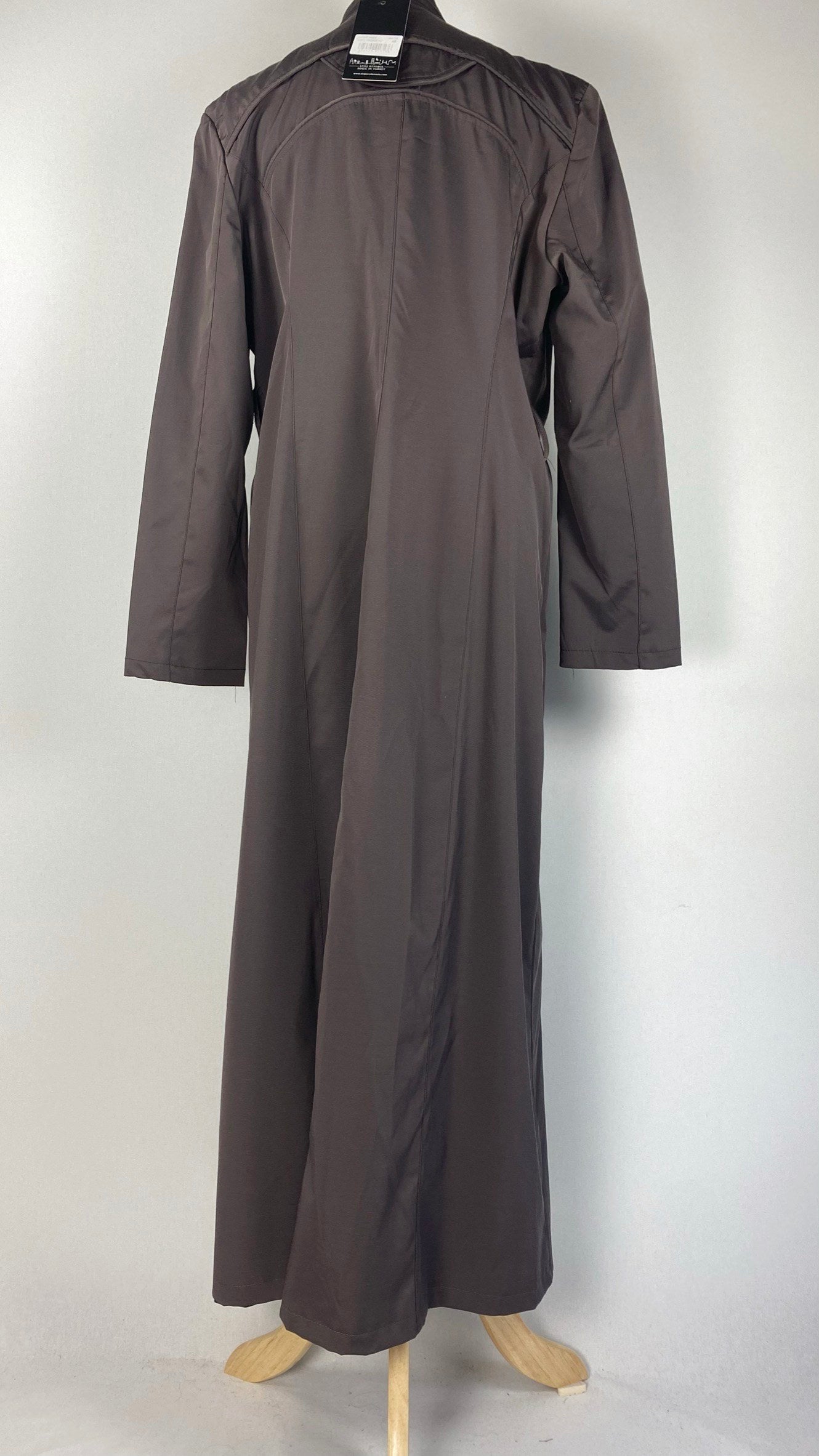 Long Sleeve Button Up Abaya+ Jilbab, Brown